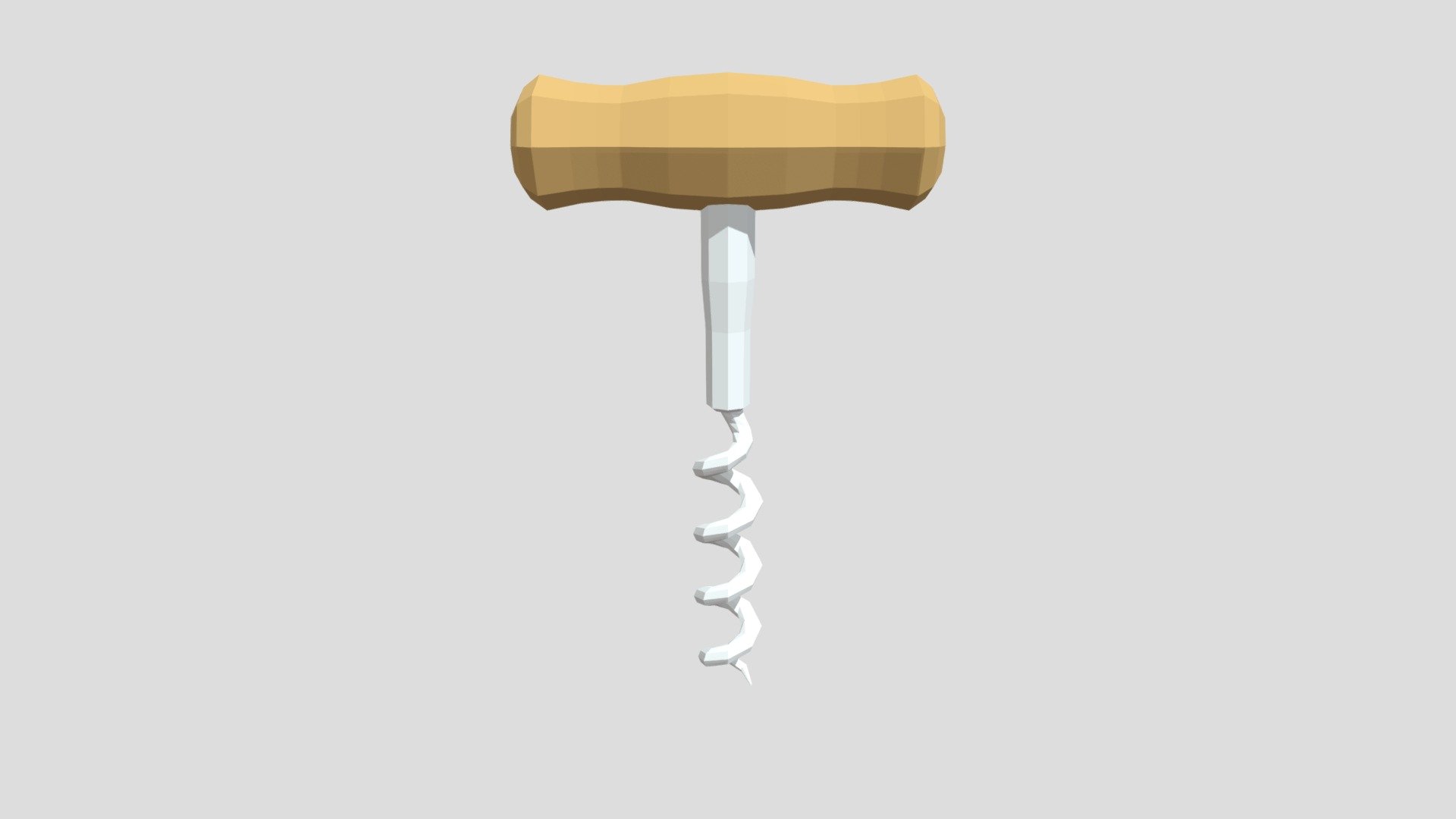 Corkscrew from Poly by Google