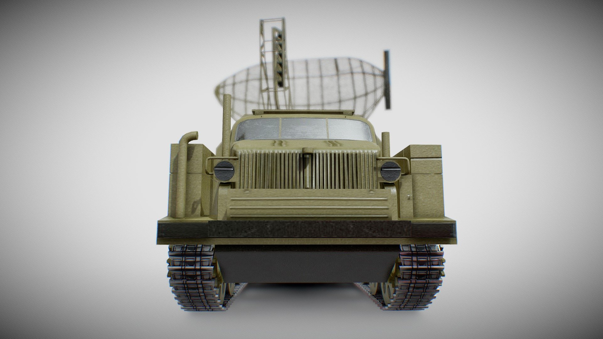 radar station P-40 Armor - 3D model by AkSdev [0704f7b] - Sketchfab