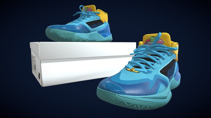 KAWHI New Balance x Jolly Rancher Full Set 3D Model