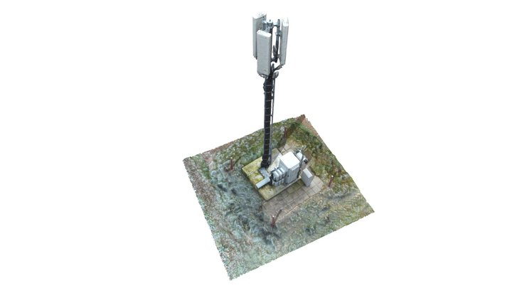 mobilfunk mast 3D Model