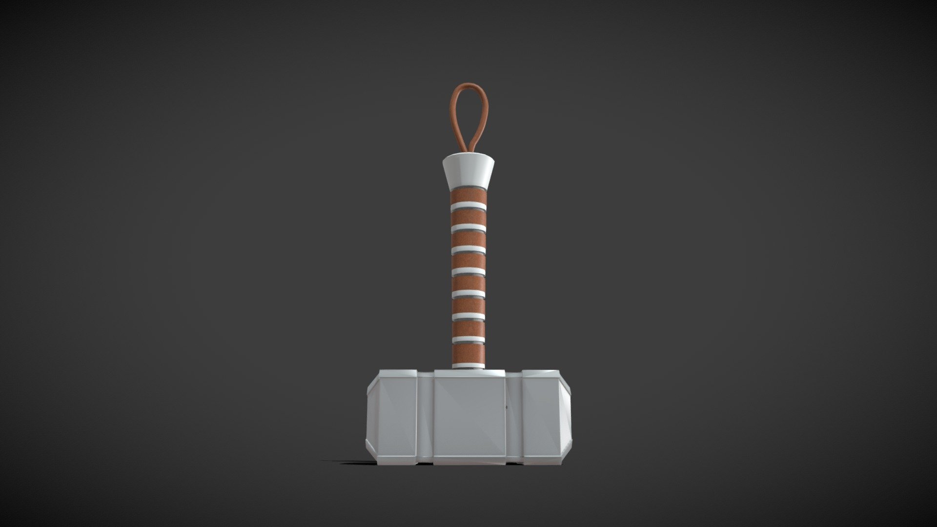 Thor's Hammer - Mjolnir - 3D model by Pinnacle CG Arts (@pinnaclecgarts ...