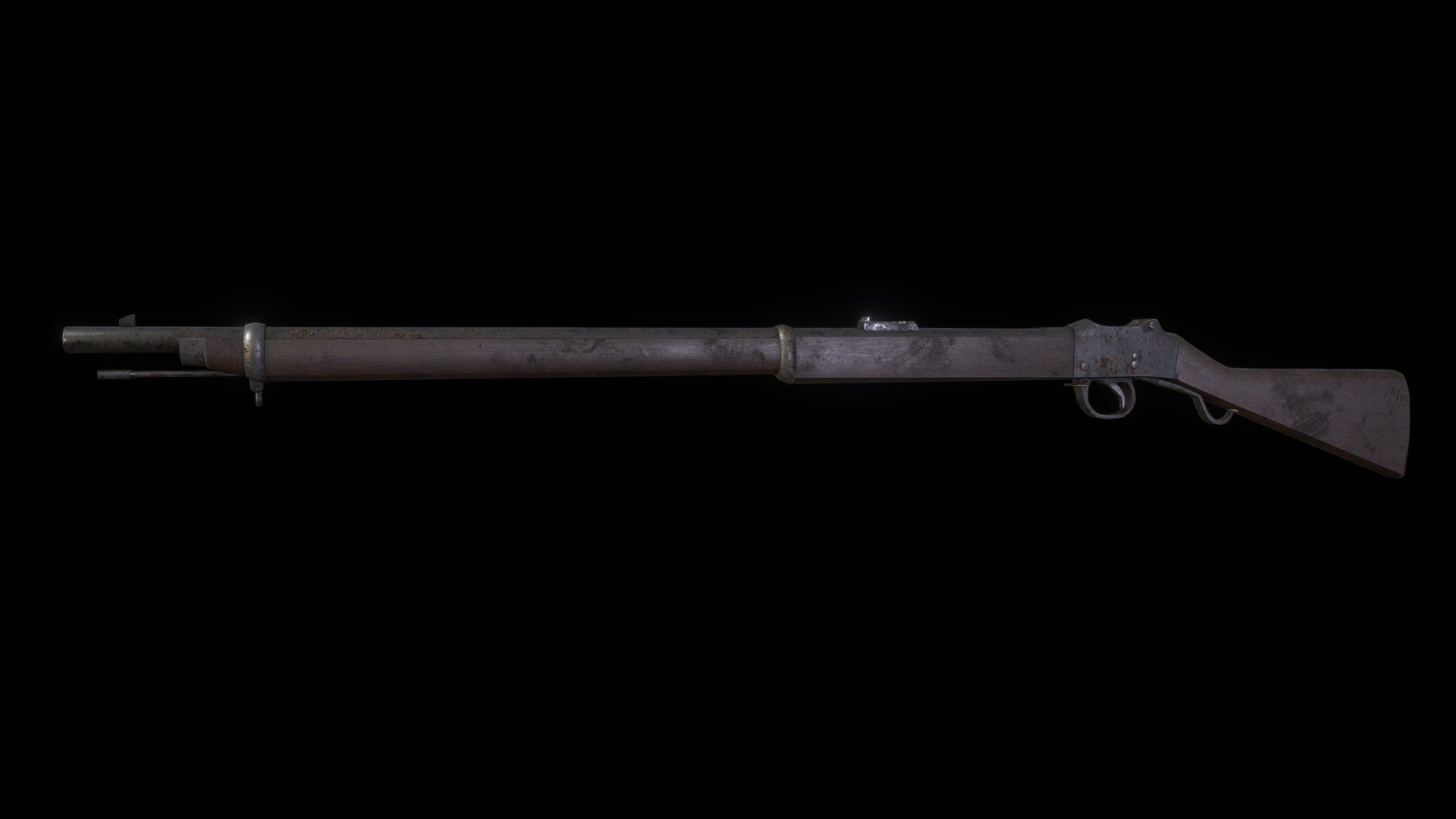 Henry Martini Rifle Download Free 3D model by Kendarr [0705d32