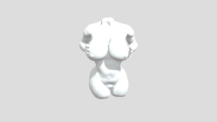 woman's sexy body 3D Model