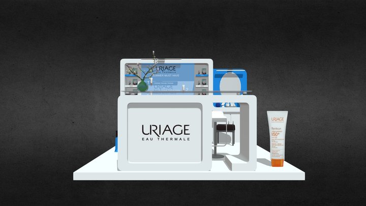 Uriage Booth at Mall of Arabia 3D Model