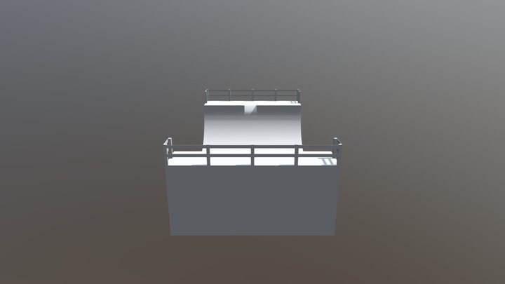 Halfpipe 3D Model