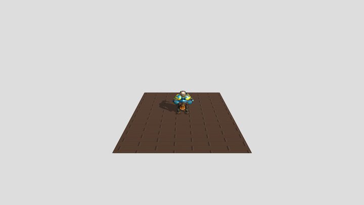 Brigadier Biscuits 3D Model