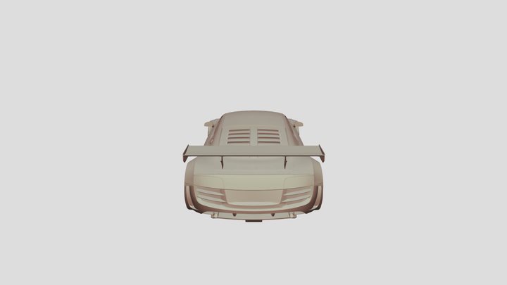 Audi R8 LMS Scale1-60 for 3D-printing