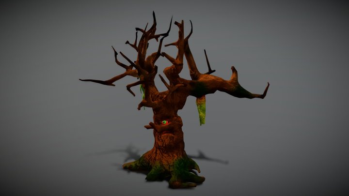 Scary Tree 3D Model