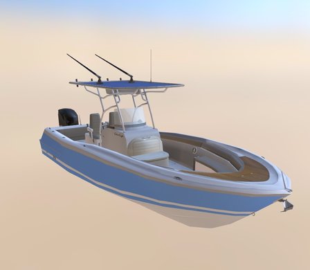 Catalina Class Fishing Boat 3D Model
