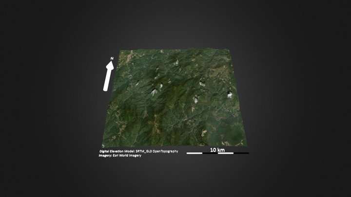 浙江黄茅尖 – Free 3D Model STL