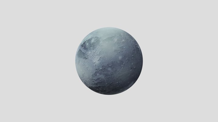 Pluto 3D Model