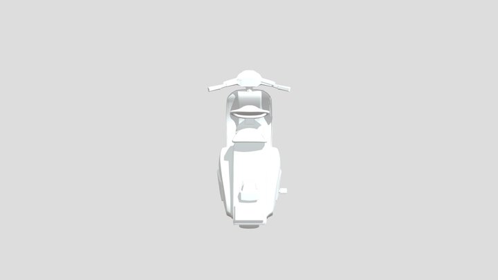 Vespa 3D Model