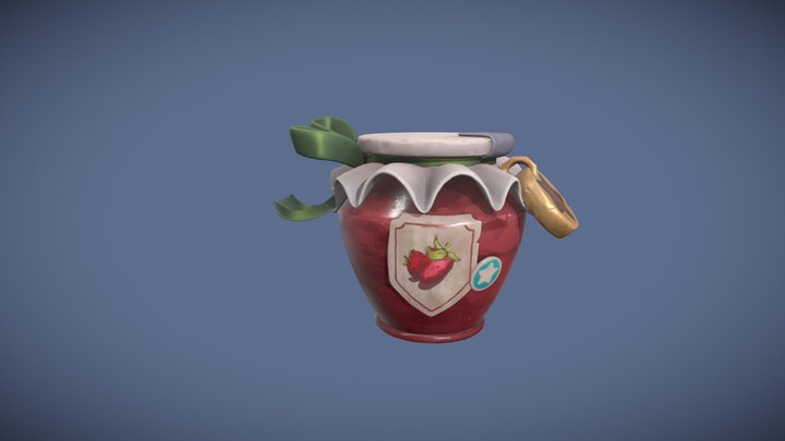 Stylized Jam 3D Model