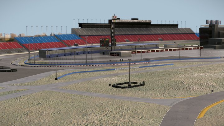 Daytona International Speedway 2007 layout – Modello 3D gratuito STL