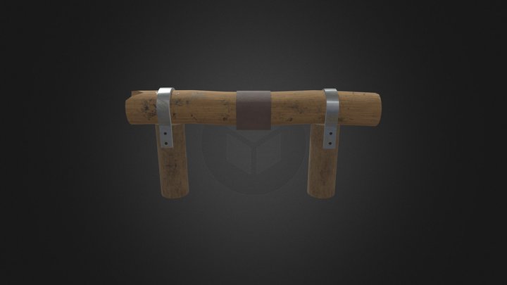Hitching Post 3D Model