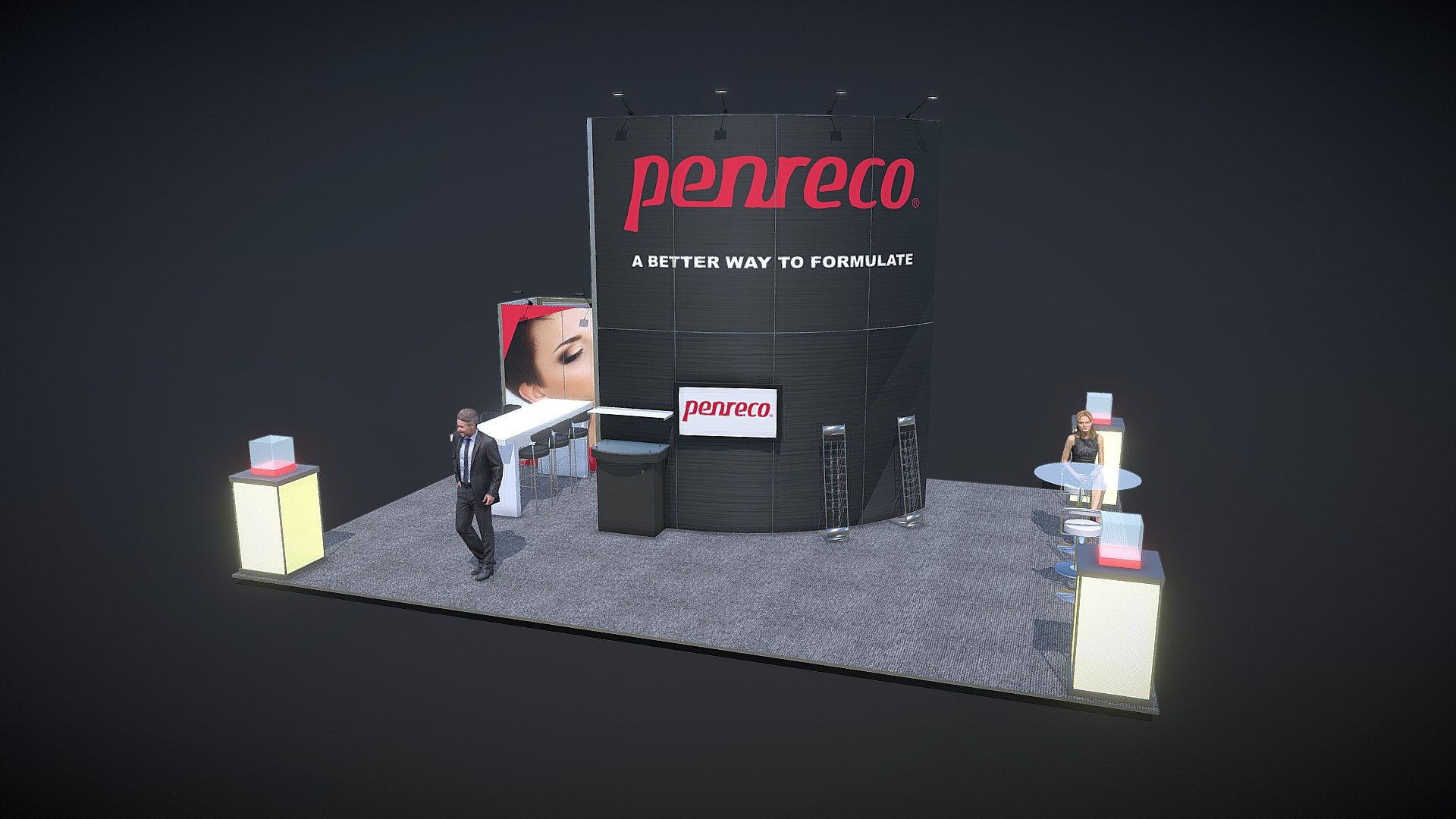 Penreco 20x30 Booth Design