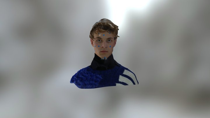 Head_Model_Male_01 3D Model