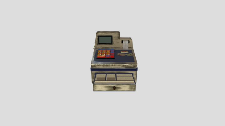 Caixa Registradora 3D Model