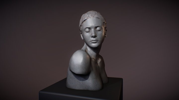Liza Portrait 3D Model