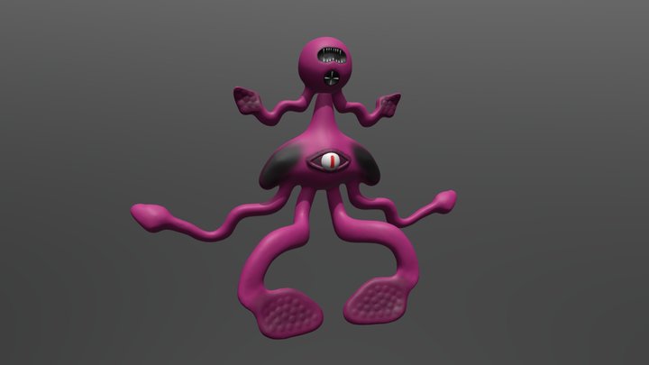 Criatura - Fisgo Modero 3D Model