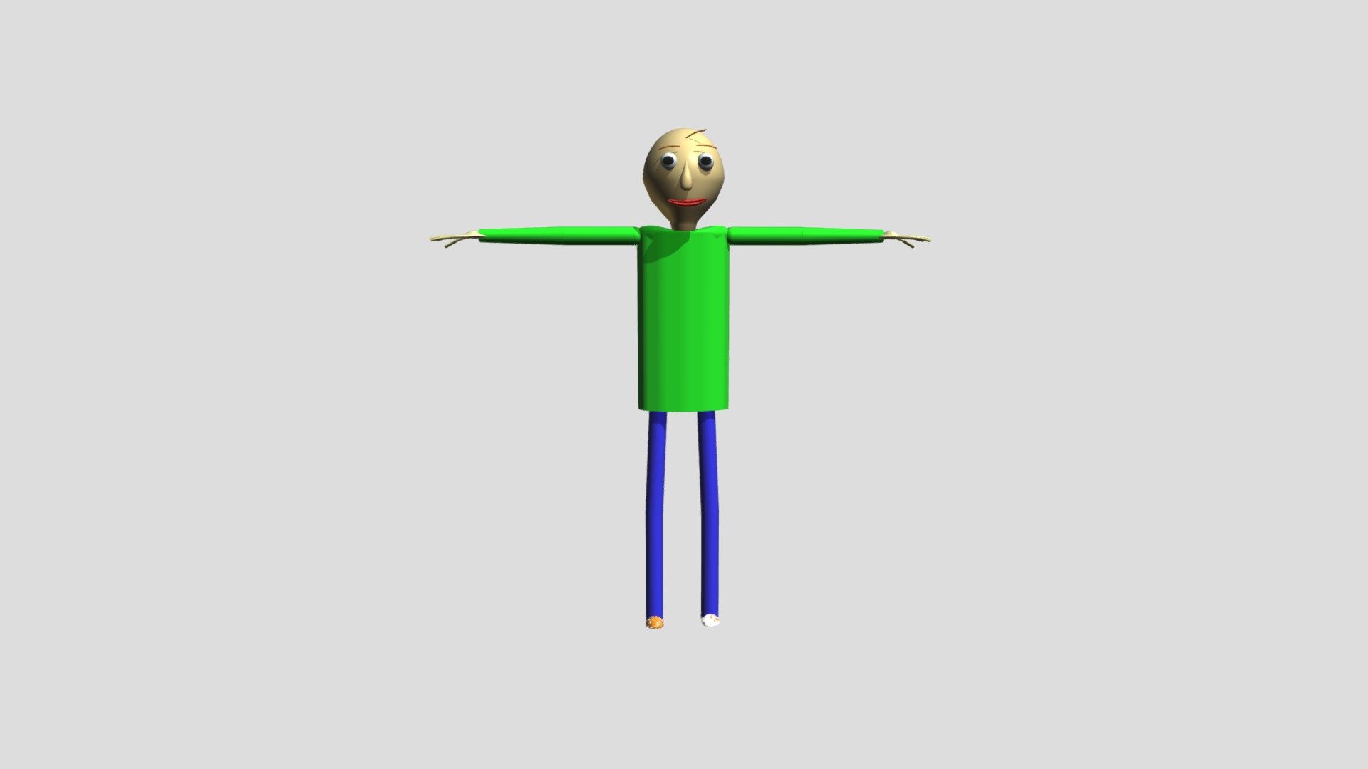 Baldi Model - Download Free 3D model by GoldPlayzYT [0711574] - Sketchfab