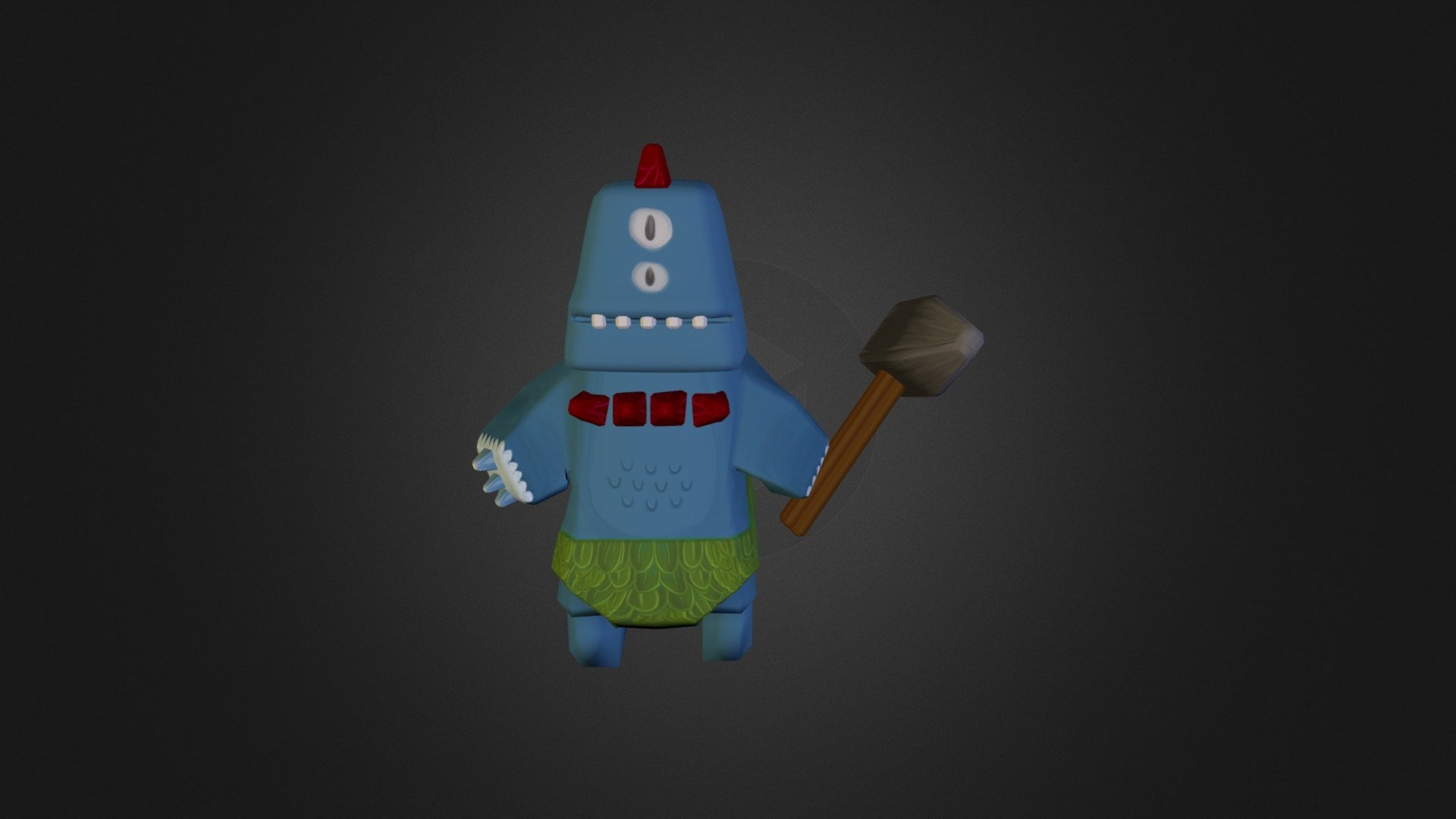 Monster2 - 3D model by wanyanzheng [0711a02] - Sketchfab