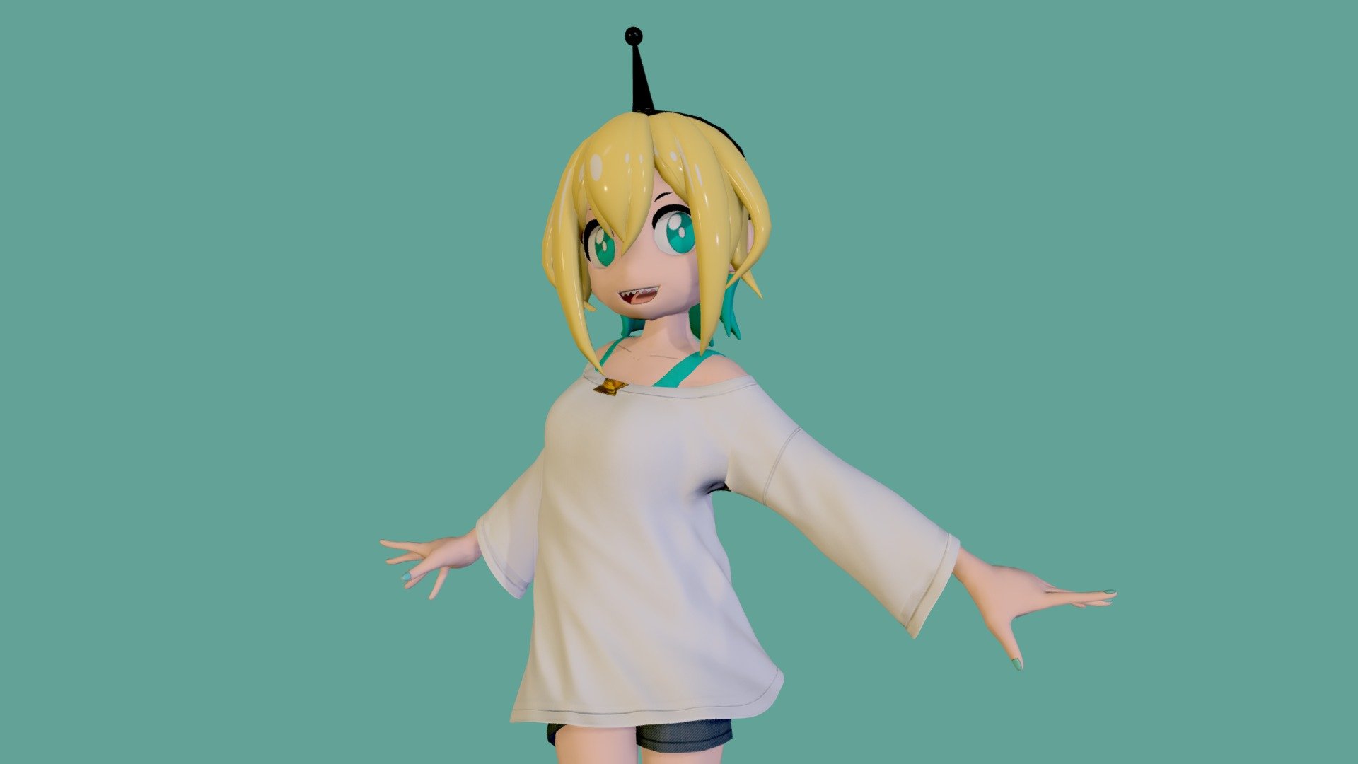 Amano Pikamee - 3D model by imgvertex (@noitanigami) [0711c72]