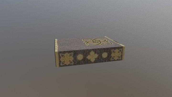 leather book 3D Model