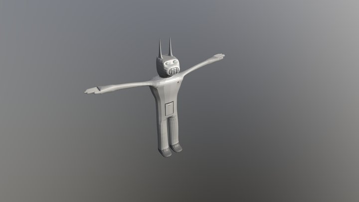 Robot Humanoid 3D Model