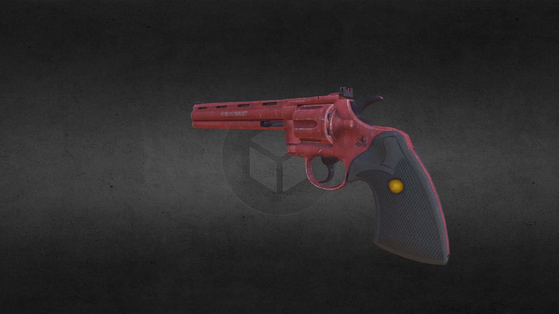 Custom Colt Python - 3D model by Duffator [07135d2] - Sketchfab