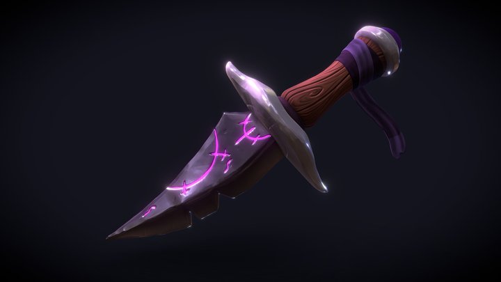 DS - Nightborne's Blade 3D Model