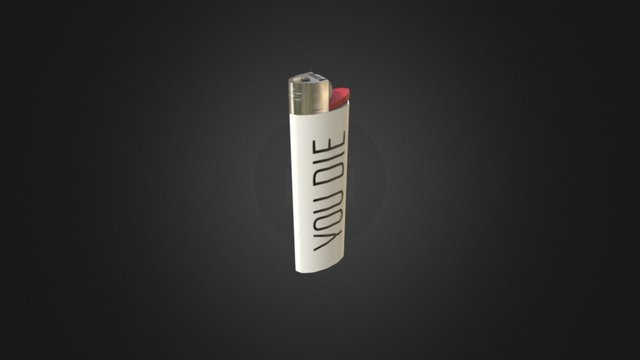 You Die Lighter 3D Model