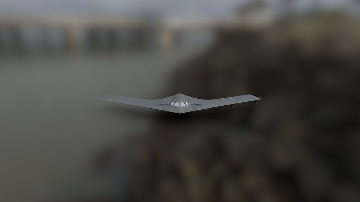 B-21 Raider 3D Model