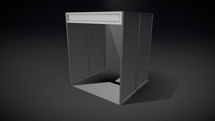 Exhibition stand OCTANORM 2X2m