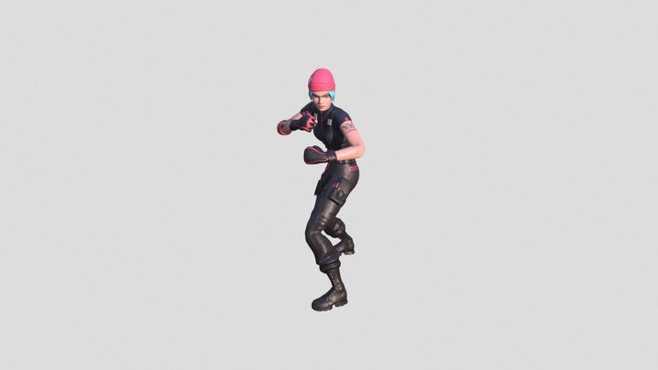 Kick Combo 3D Model