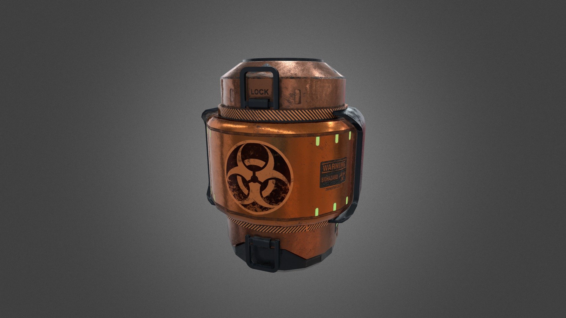 Radioactive Barrel - GameReady