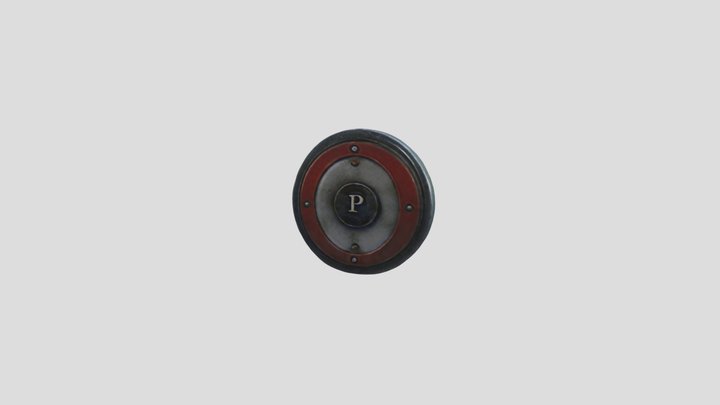 Poppy playtime elevator button 3D Model