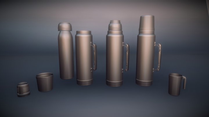 thermos_outer_1 3D Model
