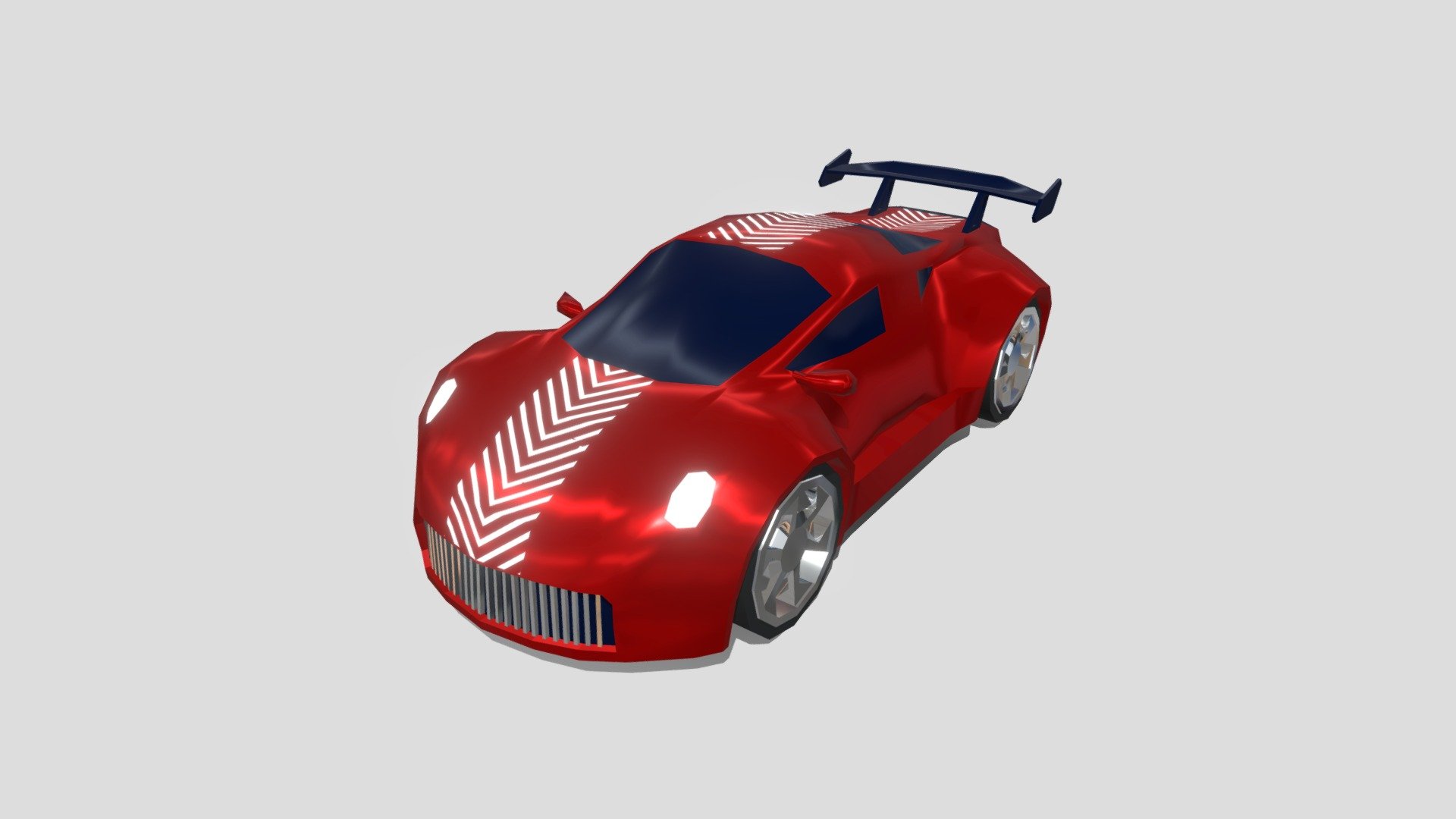 Low Poly Car - Static Game Asset - Buy Royalty Free 3D model by OctoMan ...