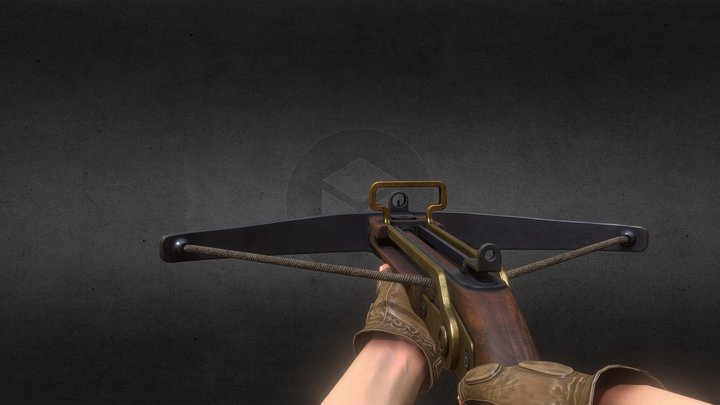 crossbow animated – Gratis 3D-model STL