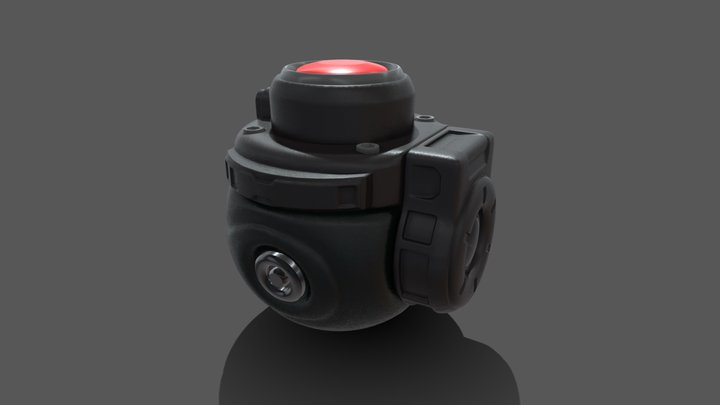 Grenade - Nomad Sculpt 3D Model