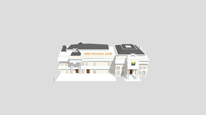 Gedung DPRD Provinsi Jambi 3D Model