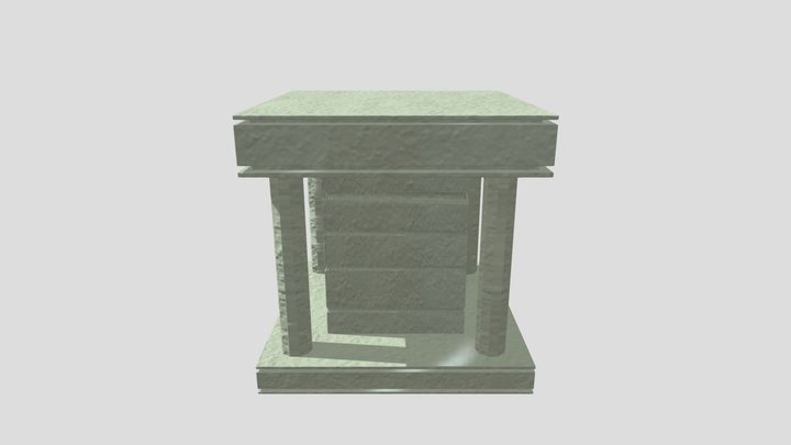 Underwaterruins 3D Model
