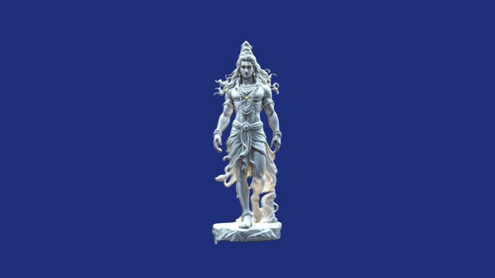 AI God 001 – Gratis 3D-model STL