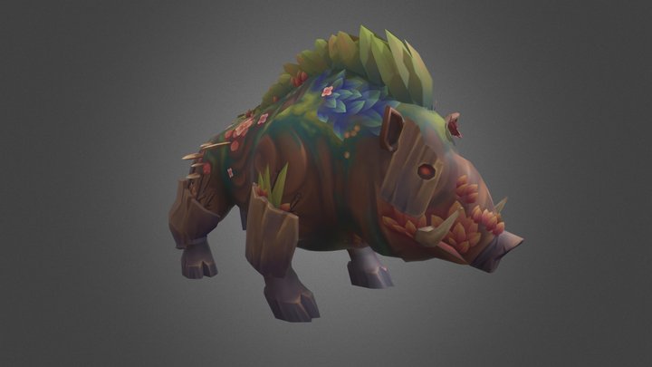 Wild_Boar 3D Model