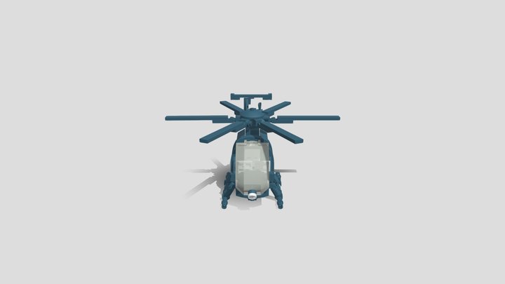MH-6 Little Bird 3D Model