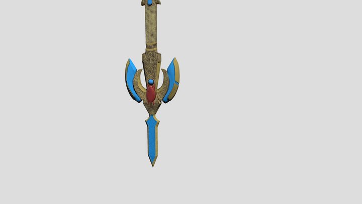 MHW Charge Blade 3D Model