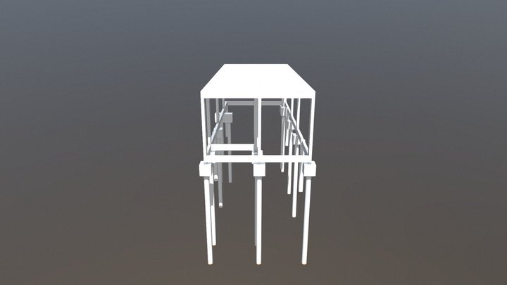 Estrutural Lazer 3D Model
