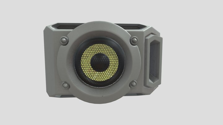Speaker 3D Model