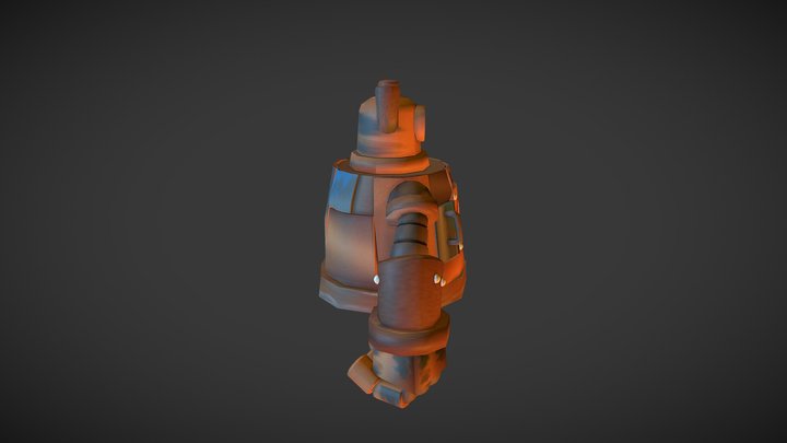 Robot Ca2 3D Model